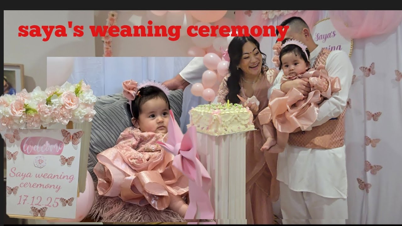 Weaning Ceremony of  Baby Girl 