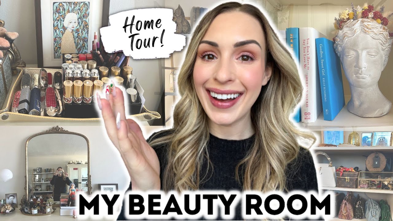 MY BEAUTY ROOM & HOME | Makeup Organization & Filming Setup