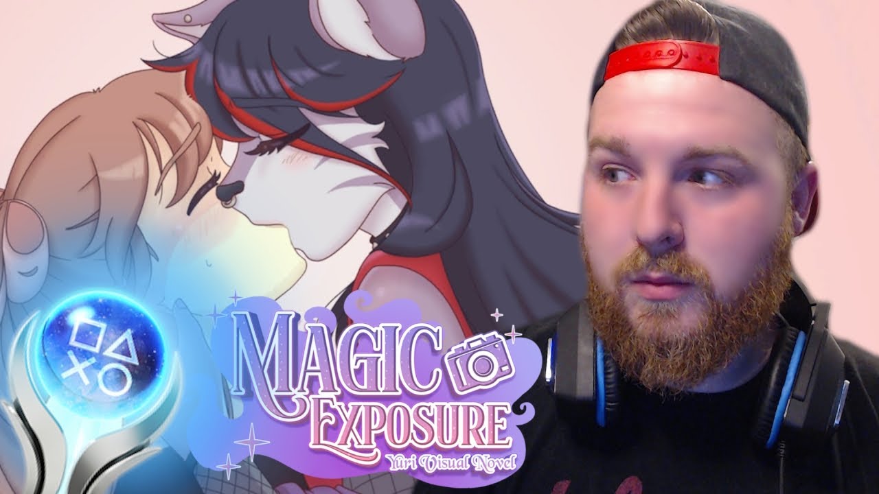 I GOT THE PLATINUM TROPHY!... | Magic Exposure Yuri Visual Novel