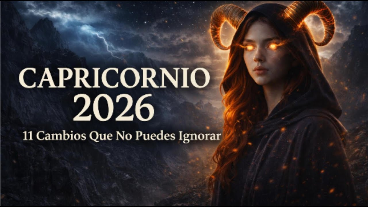 “11 COSAS Que Le Sucederán a CAPRICORNIO en los Próximos Días”