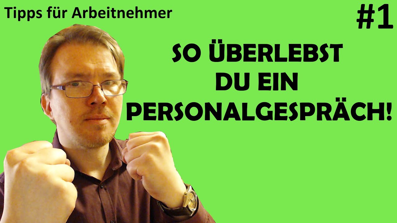 So &uuml;berlebst Du ein Personalgespr&auml;ch! - Tipps f&uuml;r Arbeitnehmer #1