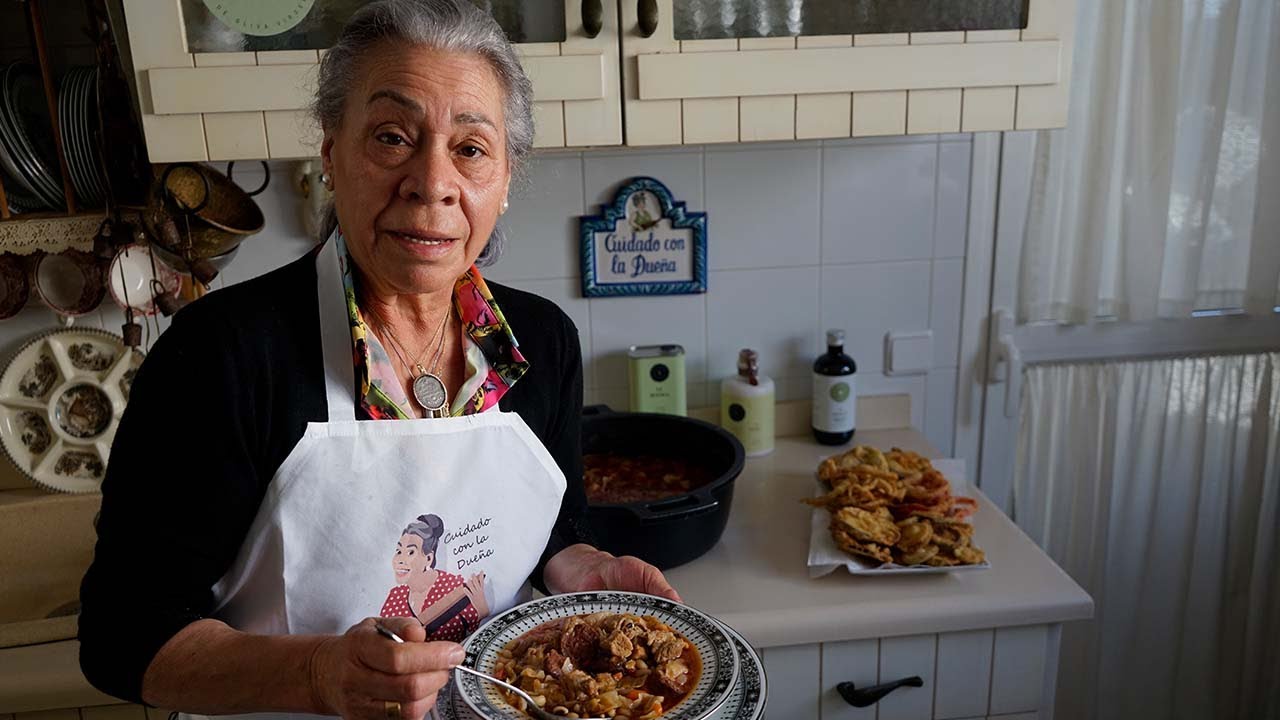 Carillas con pringá y fritura de la huerta - de An Cá Carmela - por CARMEN GAHONA