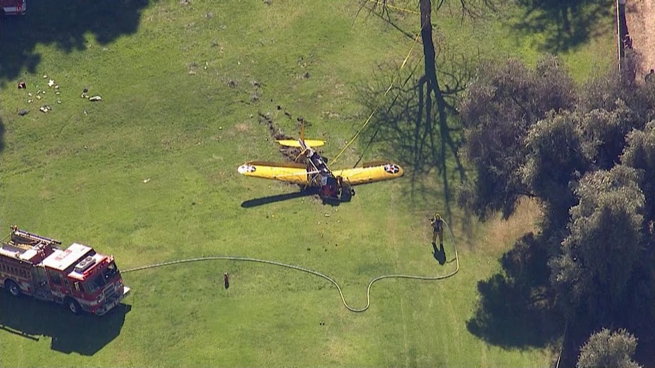 Harrison Ford Survives Small Plane Crash