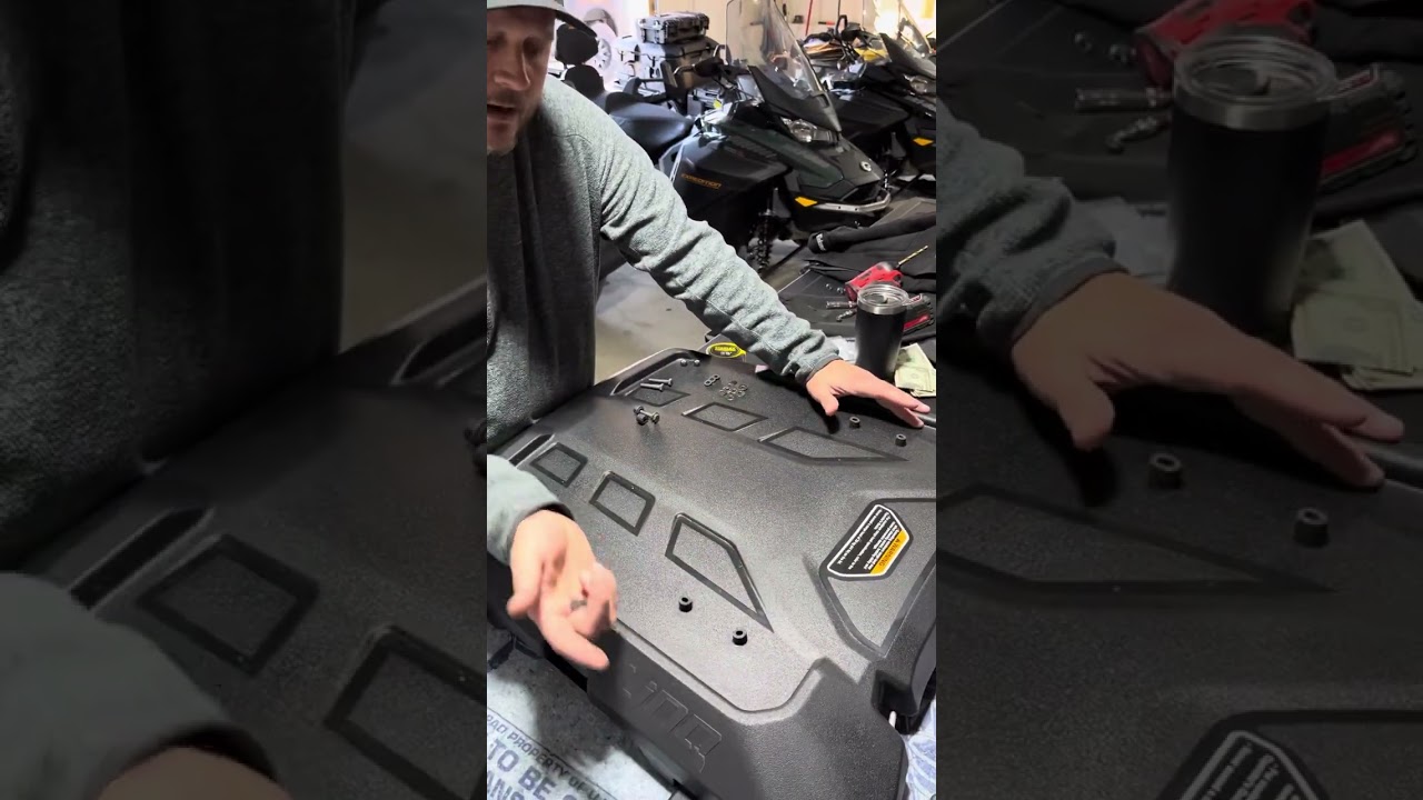 Skidoo Linq box additional storage