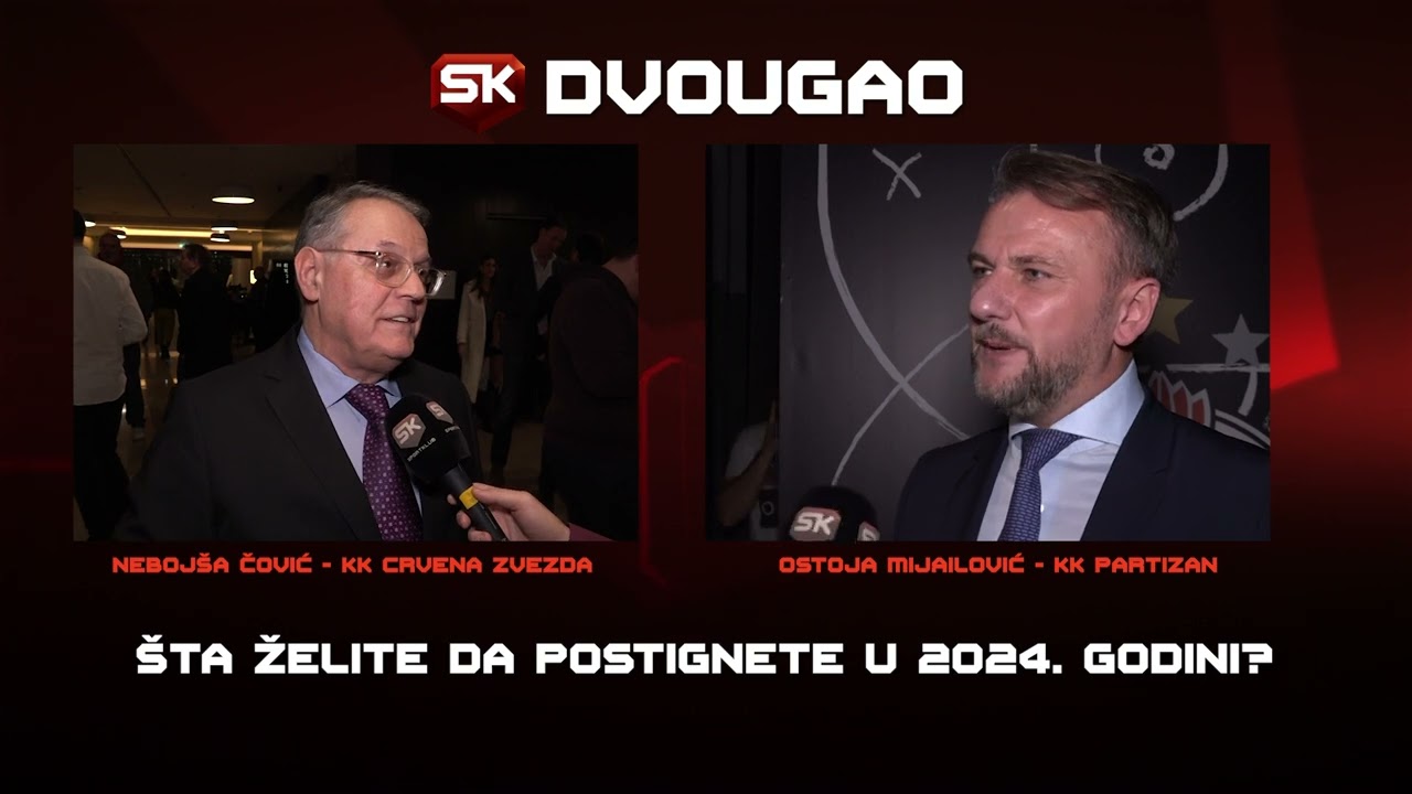Šta su Čović i Mijailović poželeli večitom rivalu? | SPORT KLUB KOŠARKA