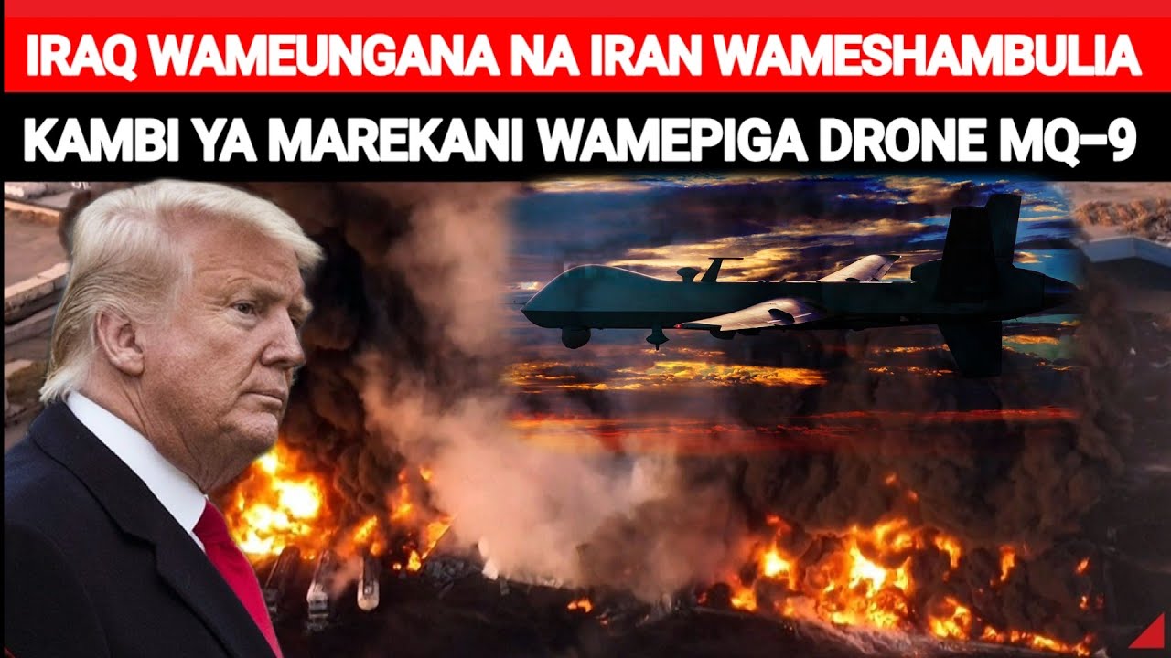 IRAQ WAMEUNGANA NA IRAN KUSHAMBULIA KAMBI ZA MAREKANI 