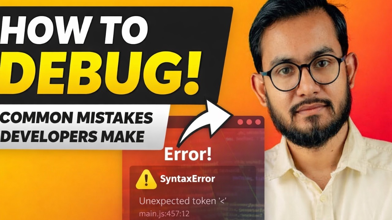 How to Debug Code Like a Pro | Common Mistakes Developers Make