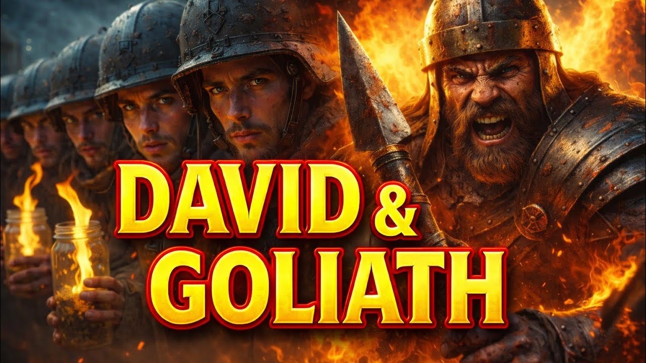 David vs. Goliath: The Ultimate Underdog Triumph That Shook a Nation| Animated Bible Story