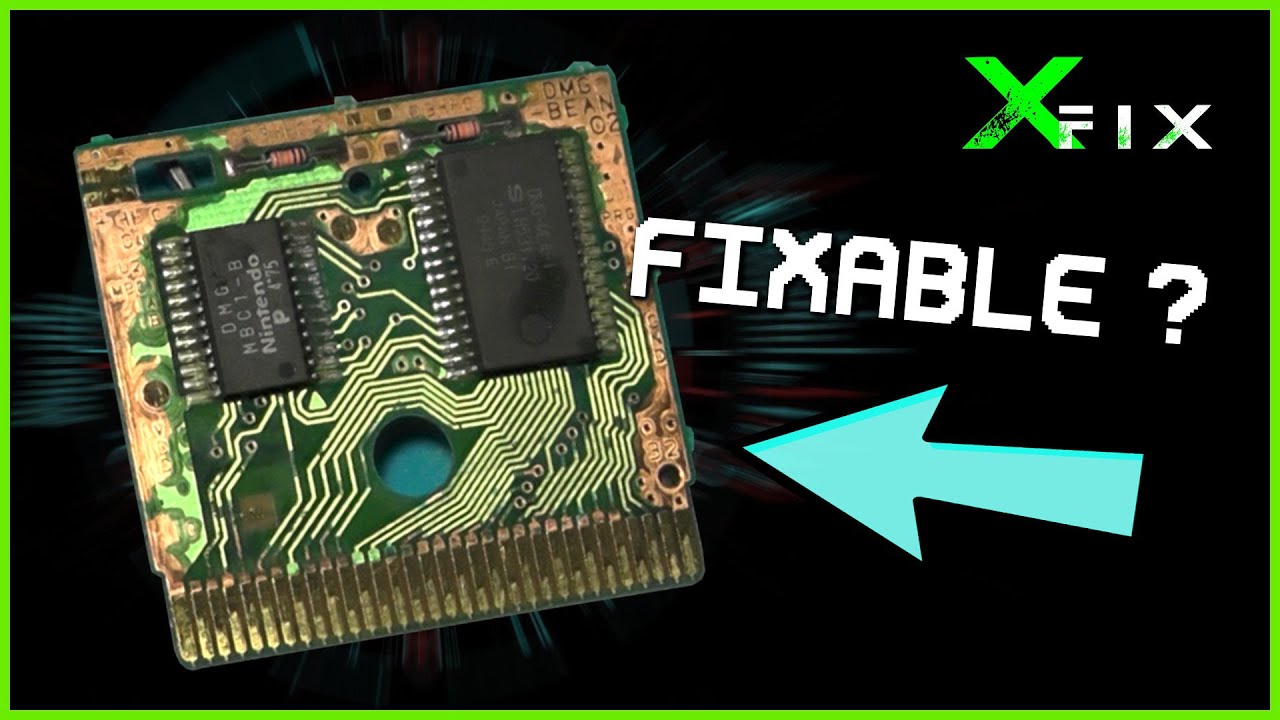Rusty Faulty Gameboy Game Repair - I dont even know what it is because its not booting?!