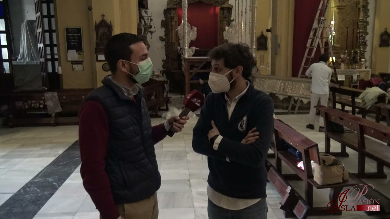 'No es por poneros nerviosos, pero....' | Montaje del palio de Lágrimas | 4K | 2022