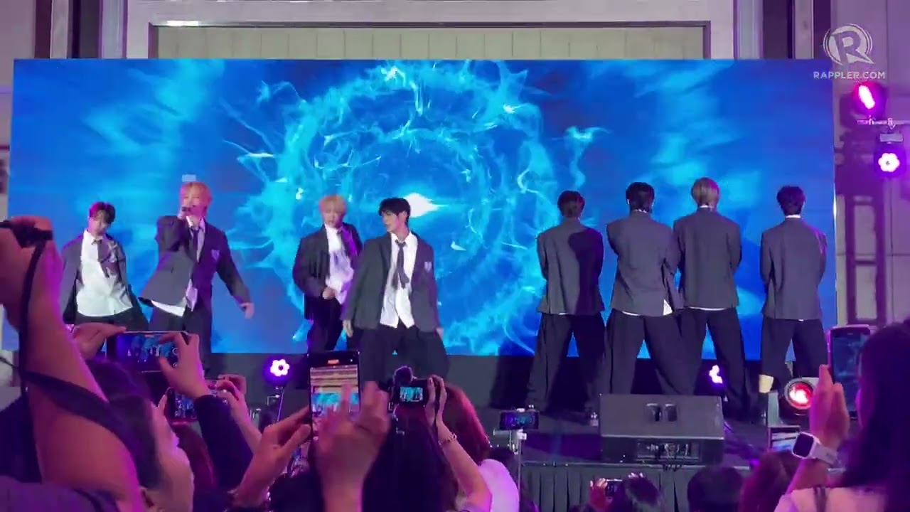 AHOF performs RENDEZVOUS in Manila mediacon