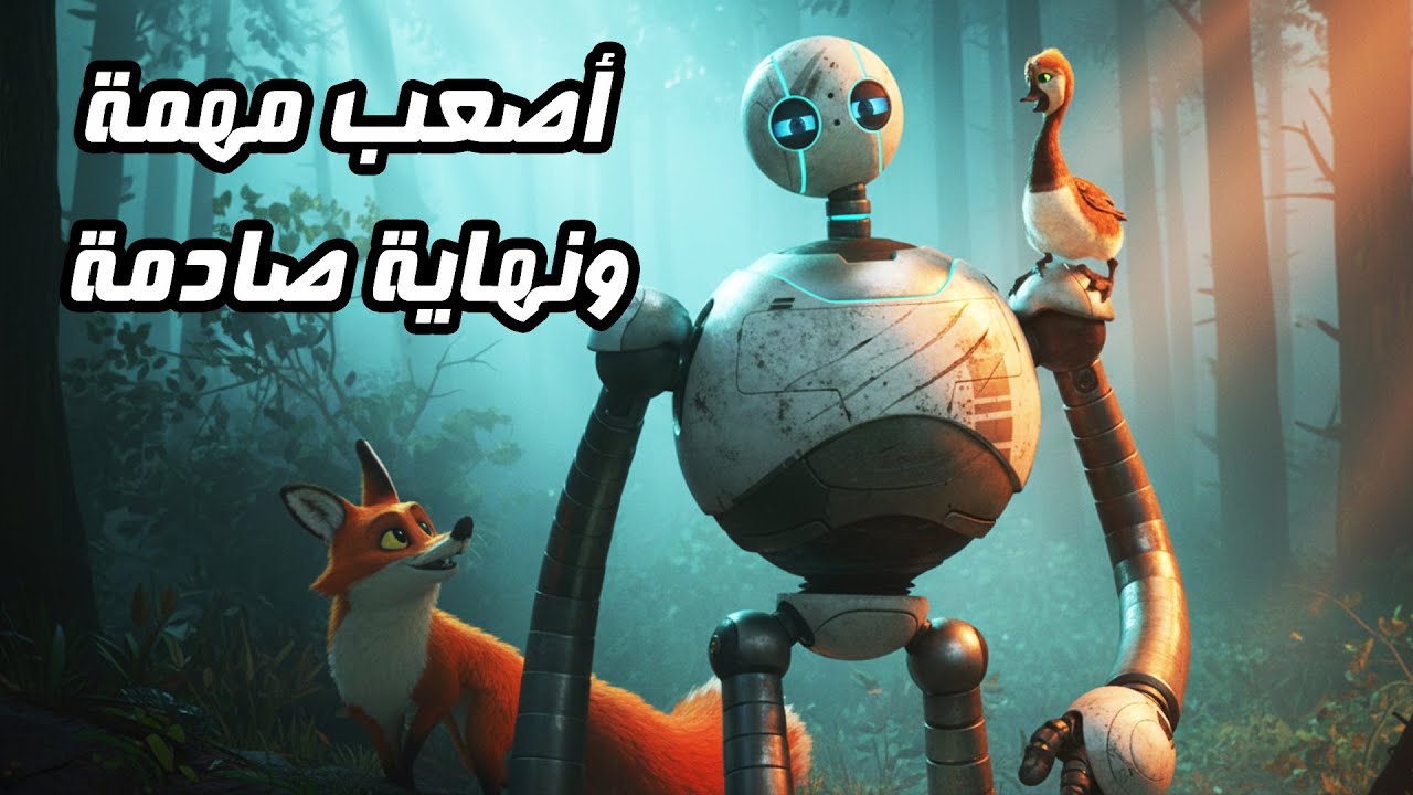 روبوت هبط على جزيرة .. بيواجه المستحيل | قصة مؤثرة جدا