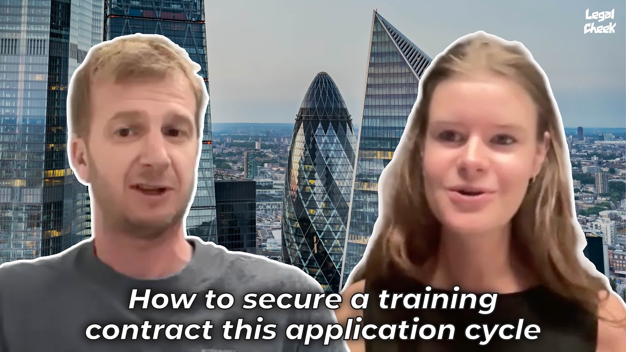 How to secure a training contract this application cycle