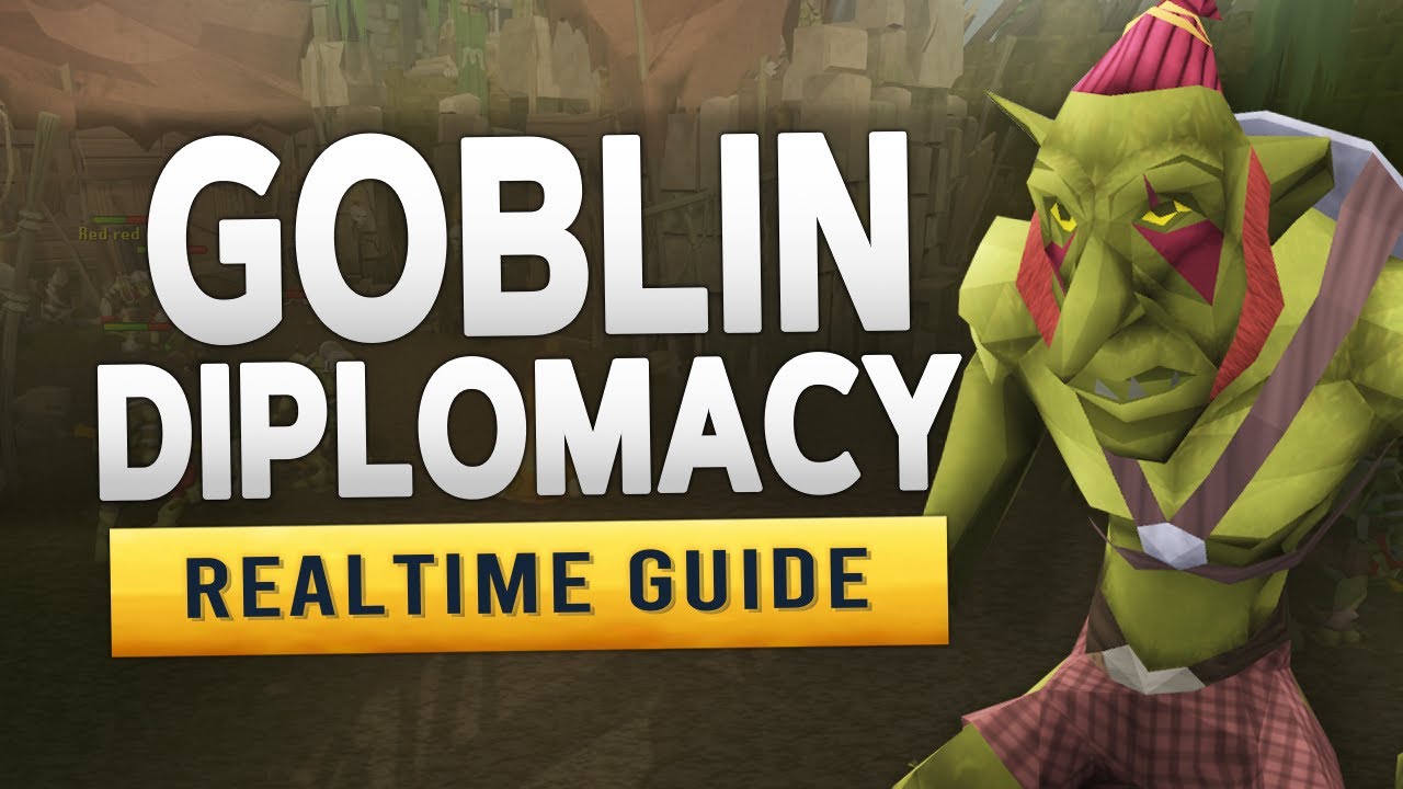 [RS3] Goblin Diplomacy &ndash; Realtime Quest Guide