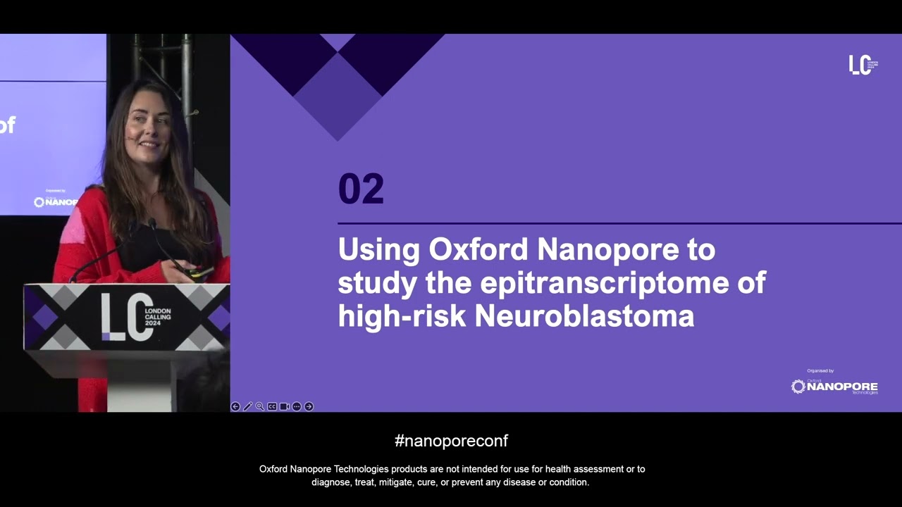 Identifying m6A RNA modifications in neuroblastoma cell lines, Jade Forster