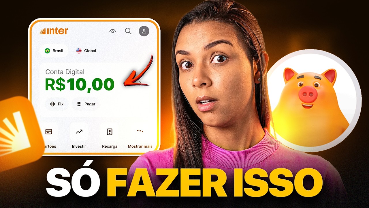 OS 5 MELHORES INVESTIMENTOS DO BANCO INTER PARA INICIANTE COM POUCO DINHEIRO!