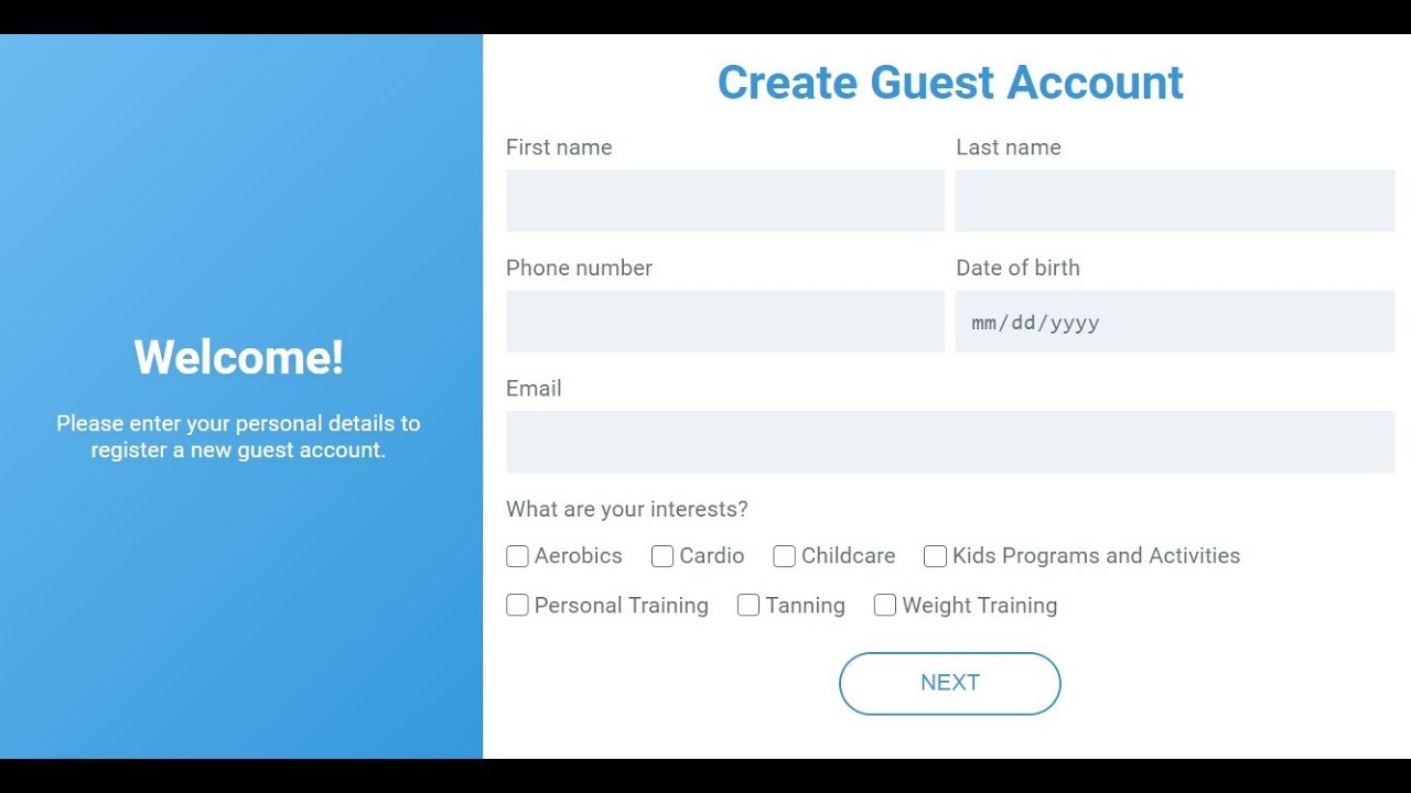 Paperless Guest Capture Feature