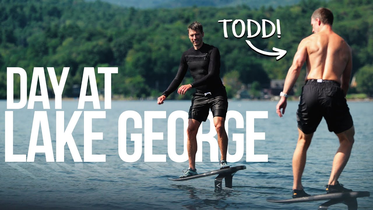 Freefoiling at Lake George
