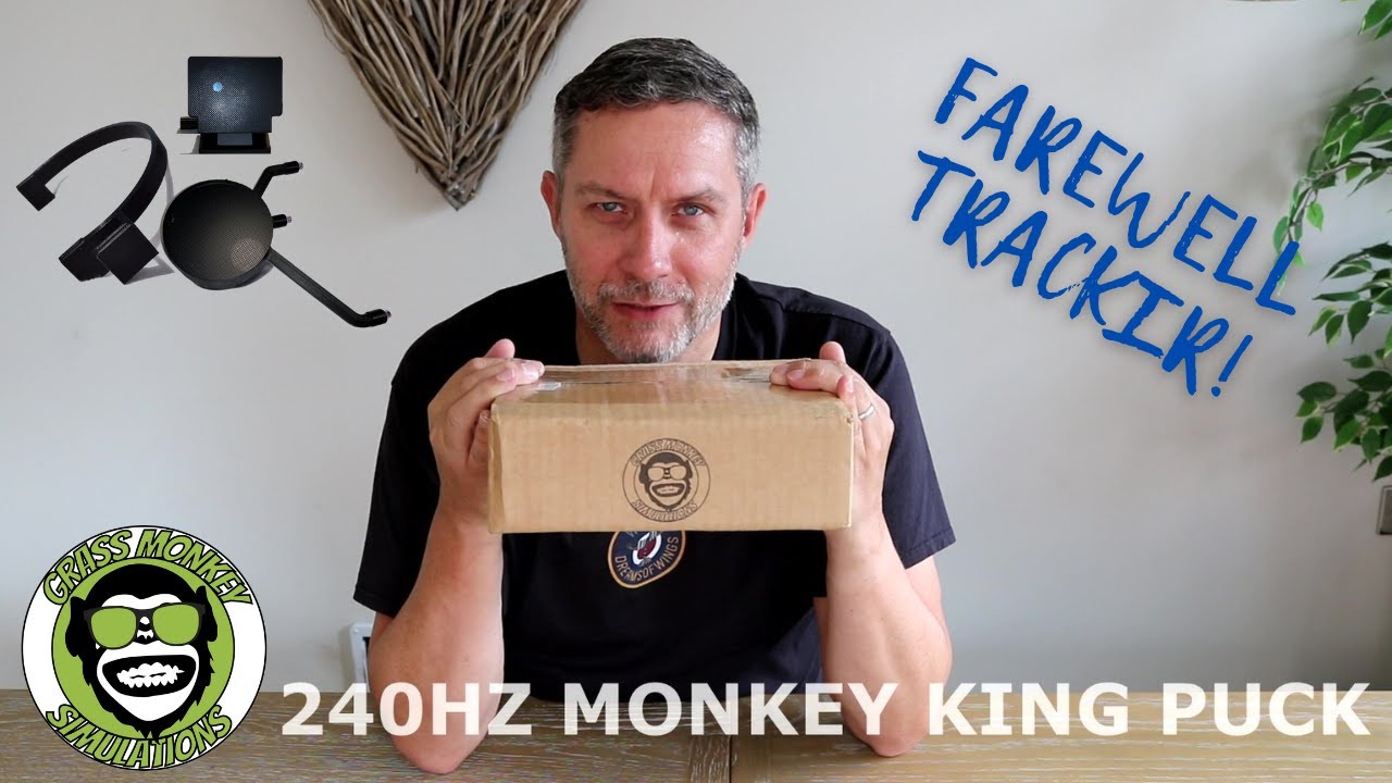 Grass Monkey Simulations 240 Гц Monkey King Puck: распаковка — обзор настроек — отслеживание поло...