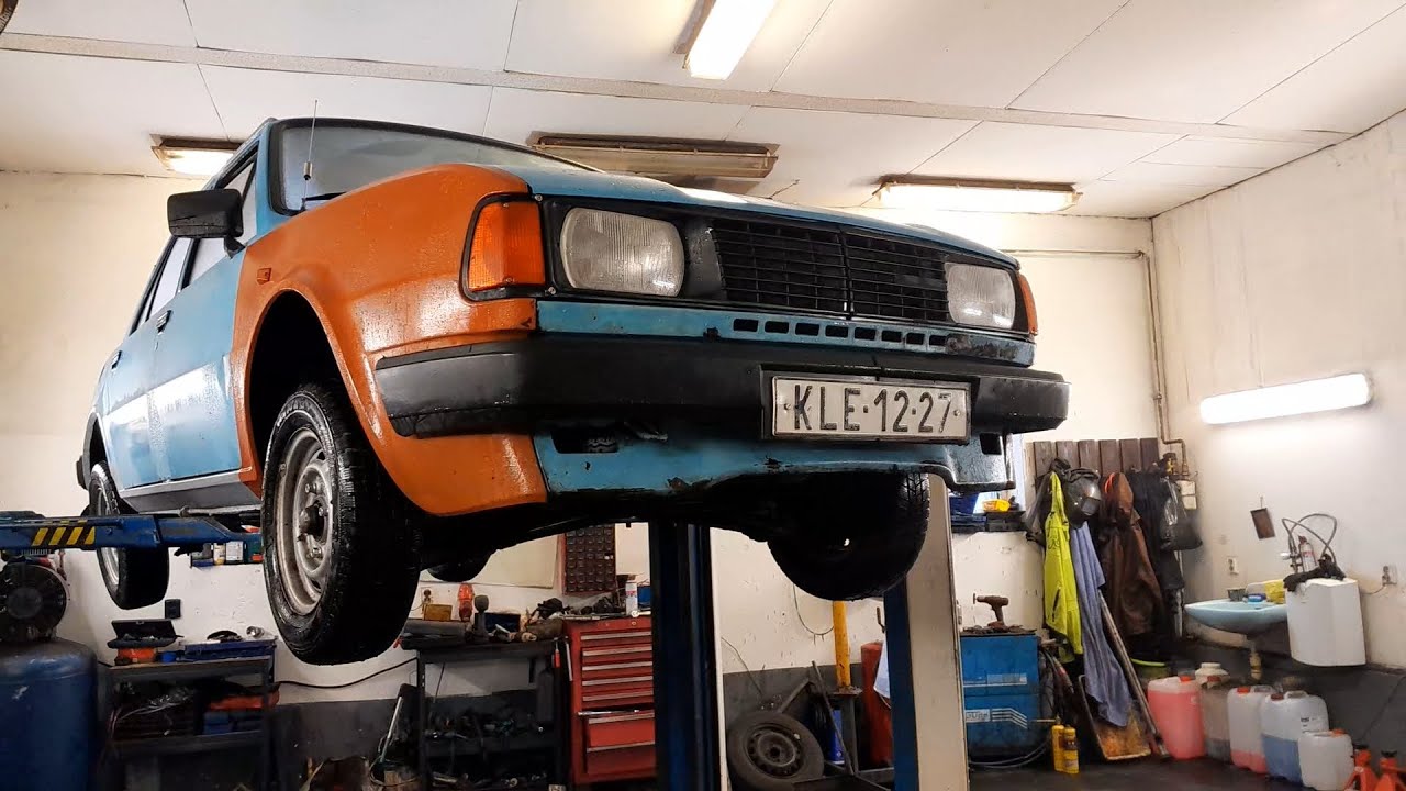 #2 Renovace Škoda 105L - BRZDY