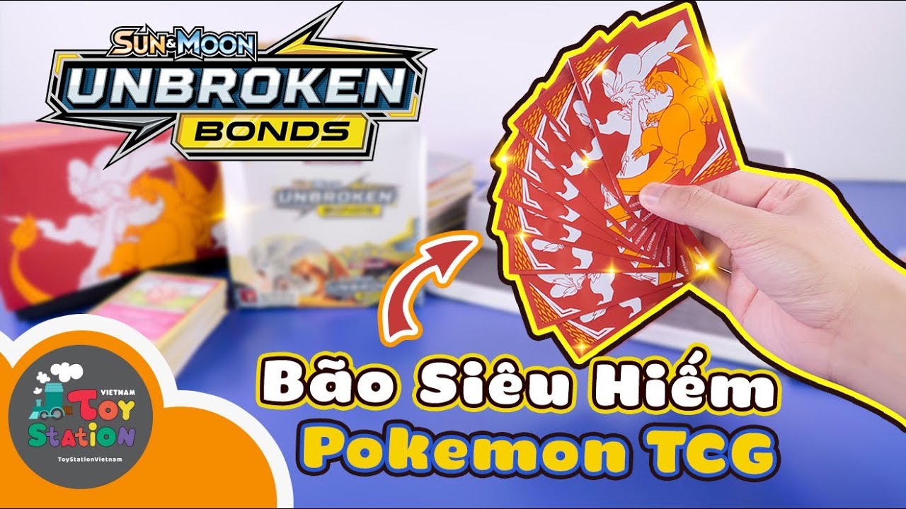 Bão thẻ siêu hiếm Pokemon TCG Unbroken Bonds, may mắn đến vậy là cùng ToyStation 409