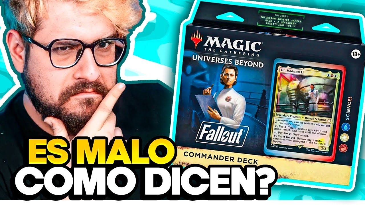 EL DECK COMMANDER de FALLOUT es... EXTRA&Ntilde;O!!