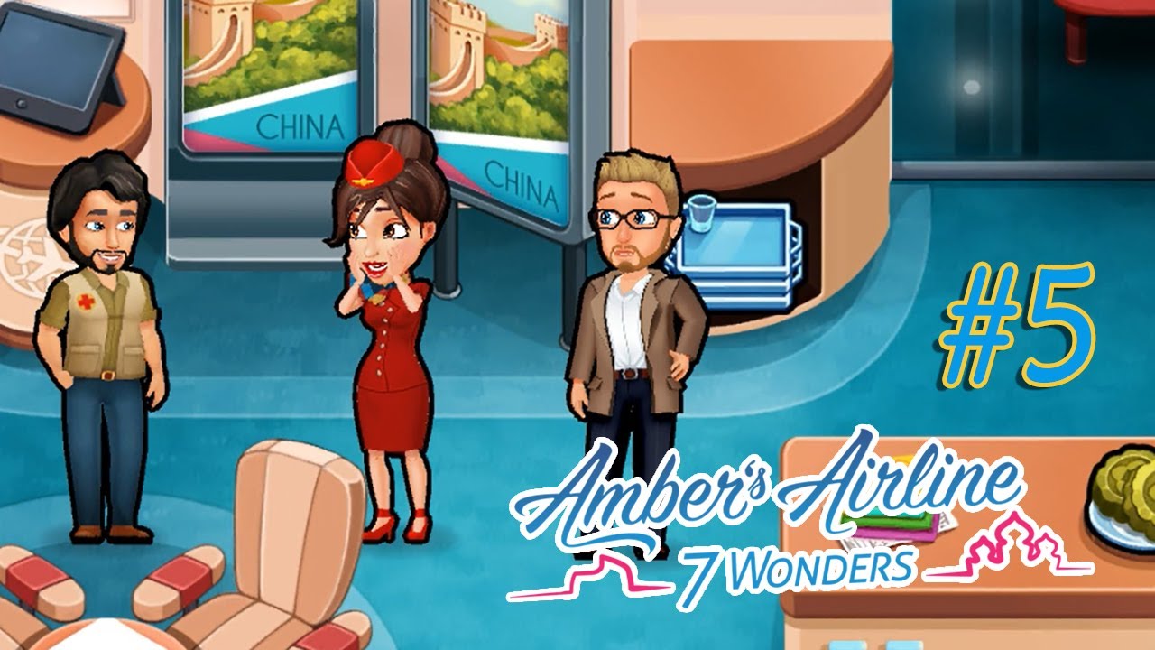 Amber's Airline: 7 Wonders | Gameplay Part 5 (Level 21 to 24)