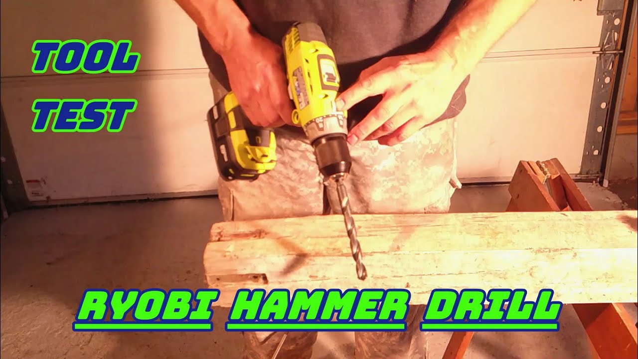 Ryobi P214 Hammer Drill