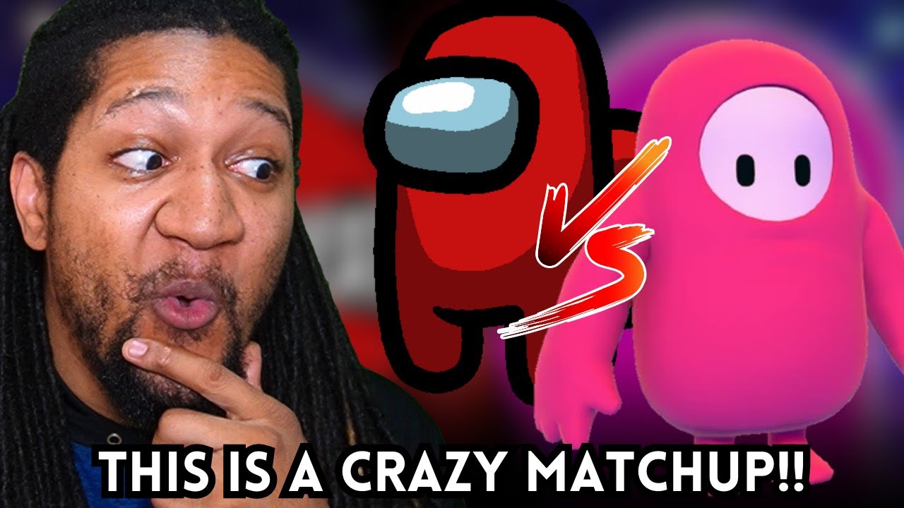 Fall Guys Vs Among Us | DEATH BATTLE! | Reaction!