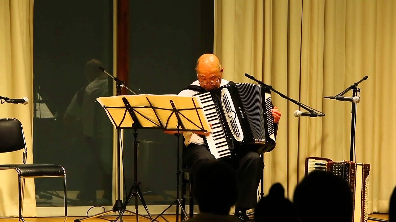 Les Feuilles Mortes & Por una Cabeza  Accordeon Solo Tatsuo Kubo