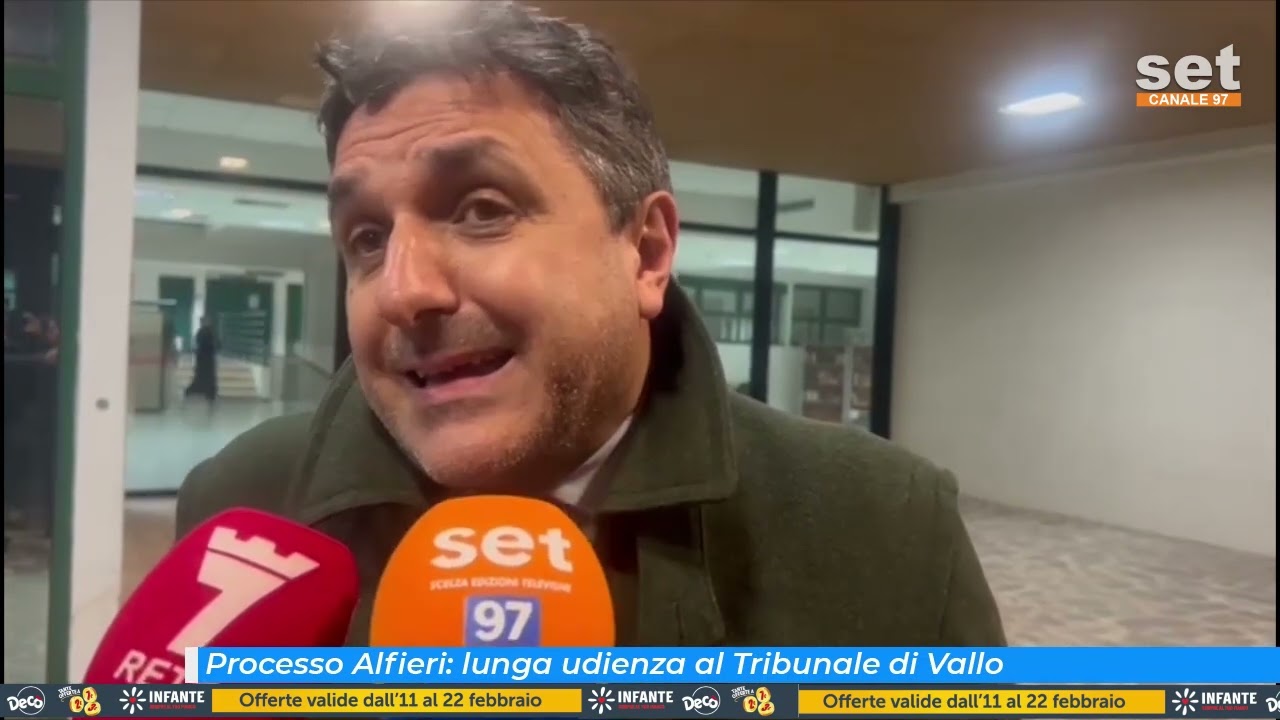 Processo Alfieri: lunga udienza al Tribunale di Vallo