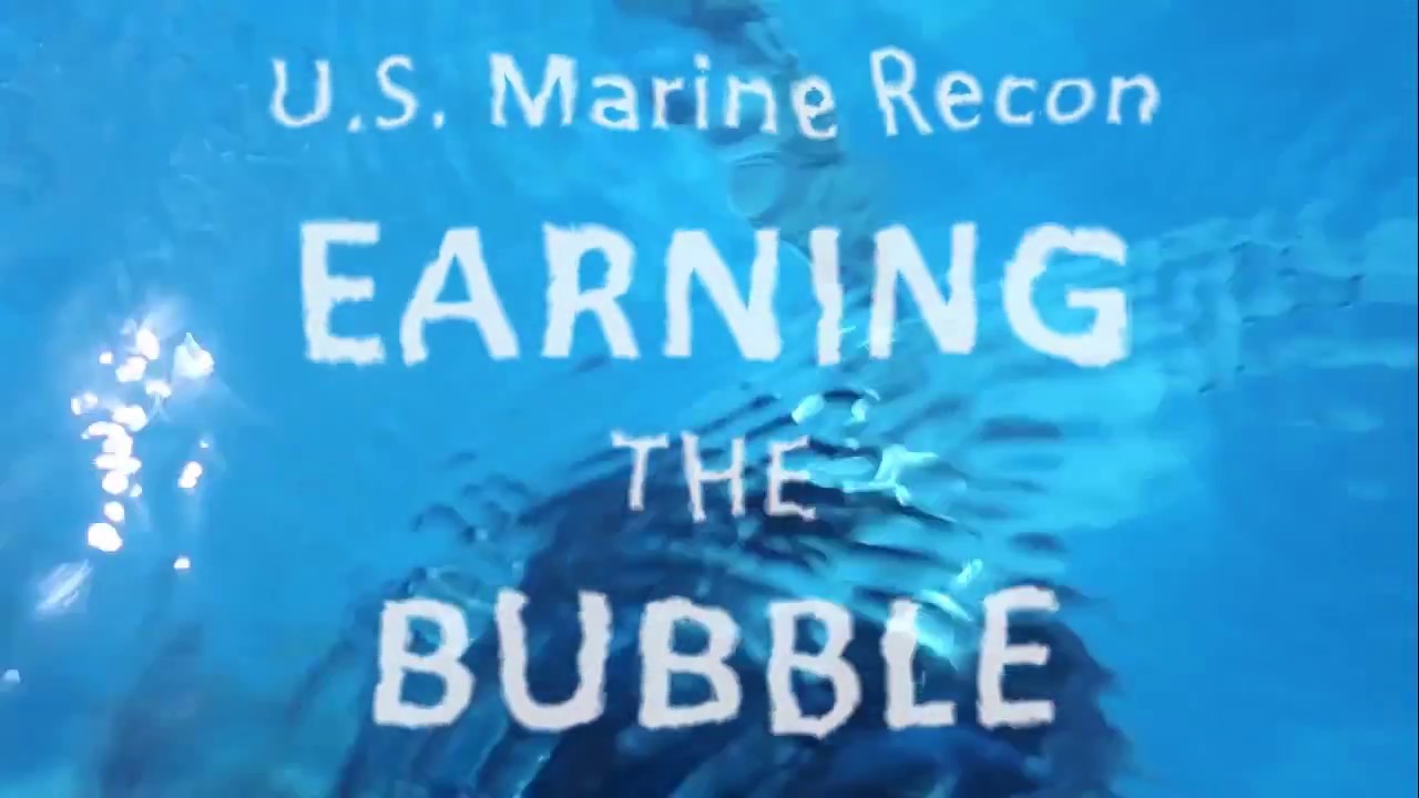 Recon Marines Undergo Underwater Training