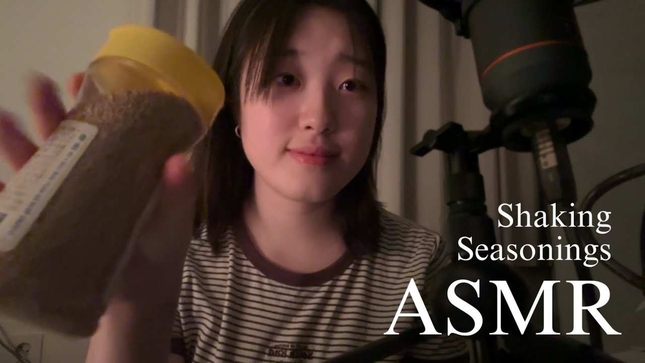 ASMR 파슬리, 참깨, 페페론치노, 고춧가루 🧑‍🍳