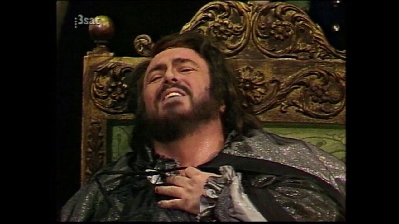 Verdi, Ballo in Maschera, Wiener Staatsoper, 1986 ,Finale 4.Akt, Pavarotti, Lechner, Cappuccilli,