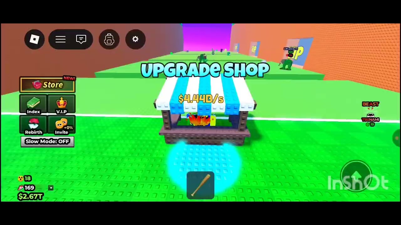 I can play escape Tsunami for Brainrod