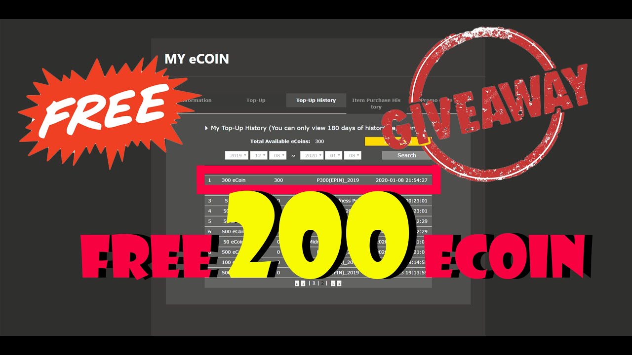 FREE 200 ECOIN GIVEAWAY | Crossfire Philippines 2.0