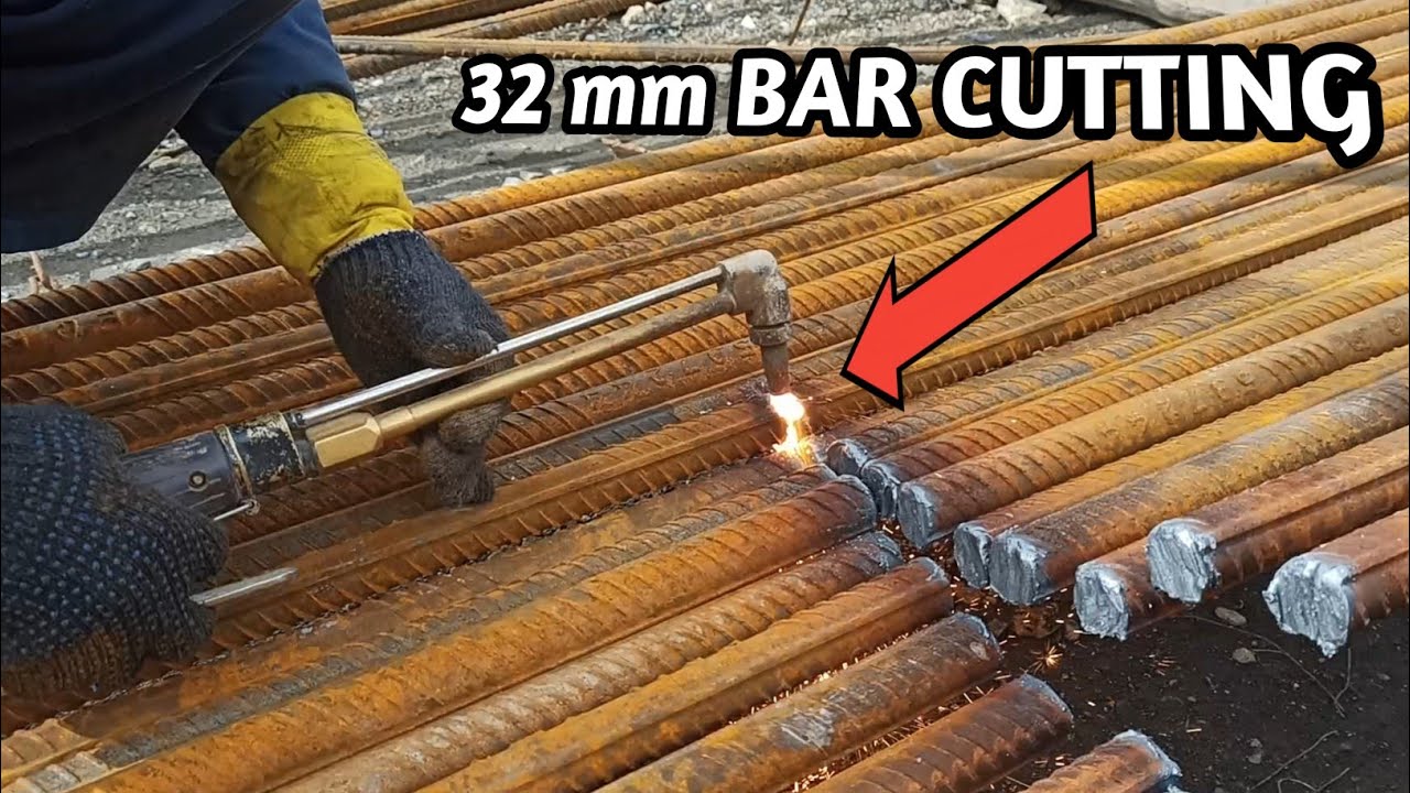 32 mm Steel Cutting ✂️ Gas Cutting.