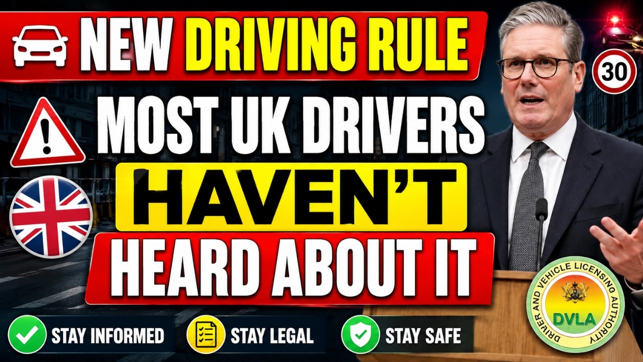 🚗 New Driving Rule Begins at Midnight &mdash; Most UK Drivers Haven't Heard About It