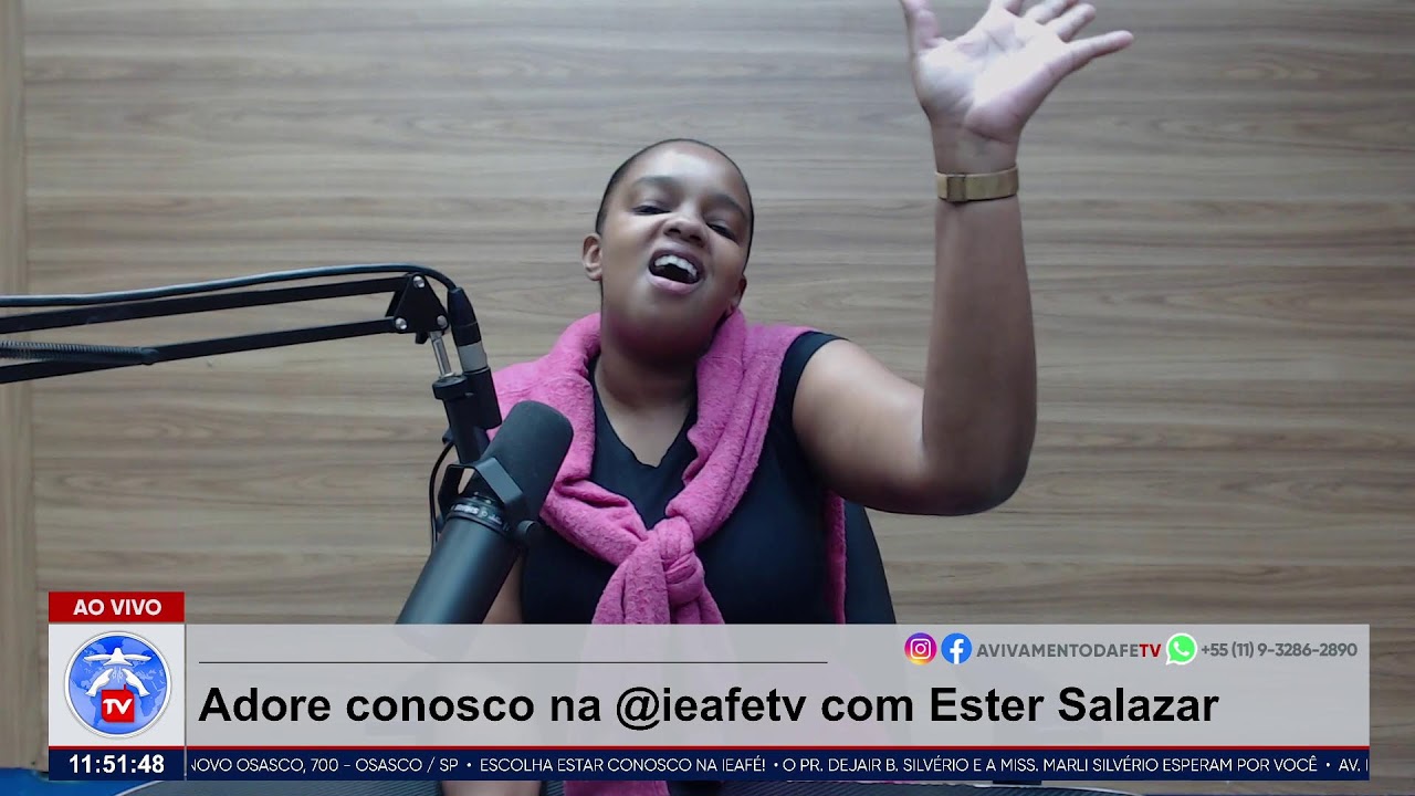 Adore conosco na IEAFÉ TV com Ester Salazar I 05/02/2026 | @ieafetv