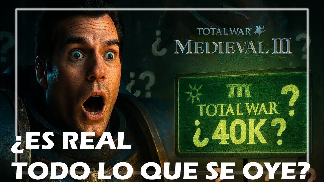 TOTAL WAR WARHAMMER 40K: Rumores, facciones... &iquest;y MEDIEVAL 3 tambi&eacute;n? 👀