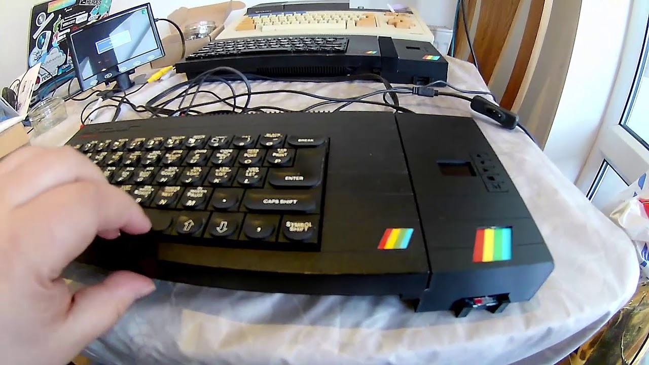 ZX Spectrum 48K+ loading games from SD card