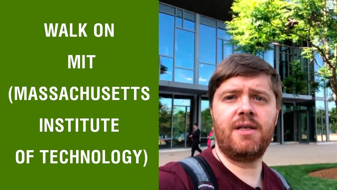 Study in the USA in MIT 2018. MBA in MIT Sloan. Walk on MIT