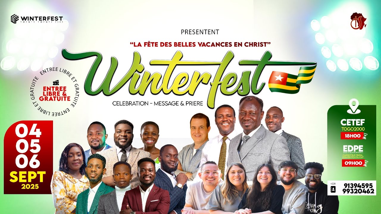 WINTERFEST TOGO 2025 || Jour 3 - Grande finale