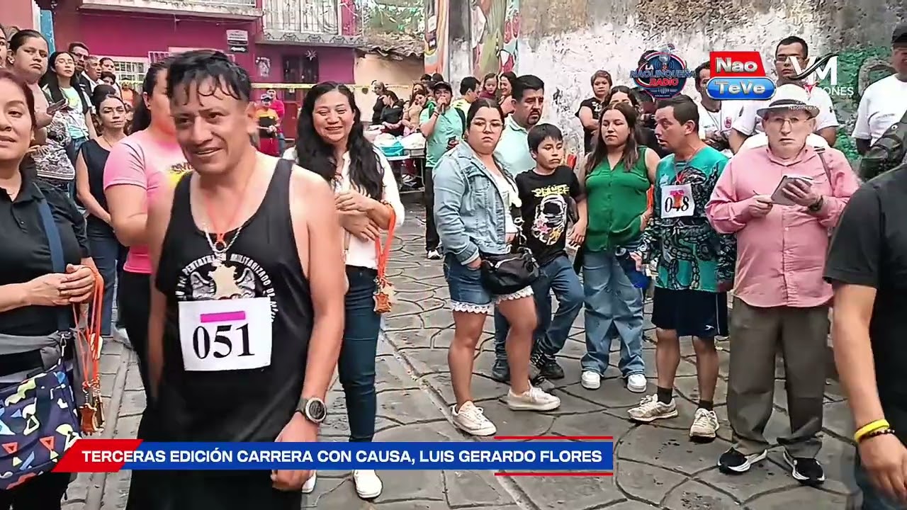 NAOLINCO2026, TERCERA EDICIÓN CARRERA CON CAUSA LUIS GERARDO FLORES DE NAOLINCO 