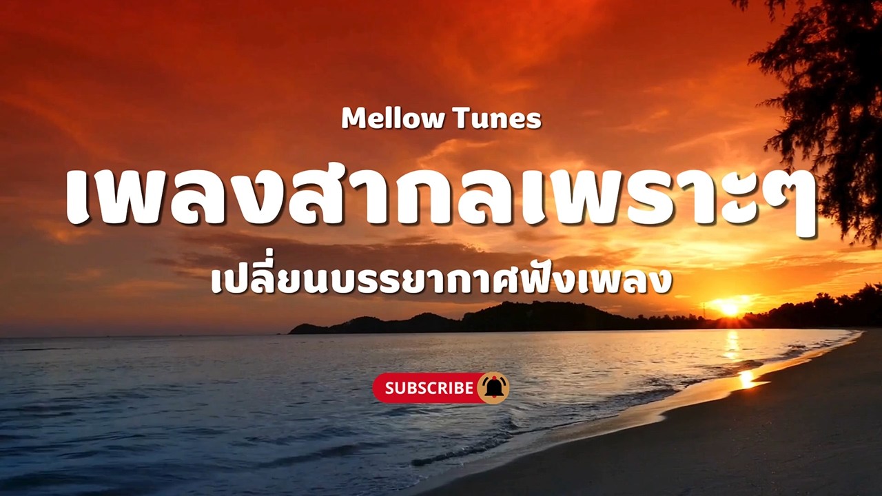 เพลงสากลเพราะๆ เปลี่ยนบรรยากาศฟังเพลง - By Mellow Tunes