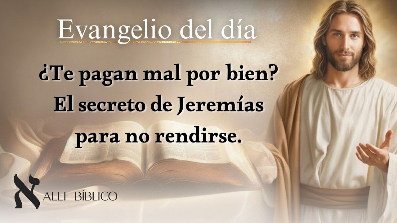 ¿Te pagan mal por bien? El secreto de Jeremías para no rendirse Lecturas de hoy miércoles 04/03/2026