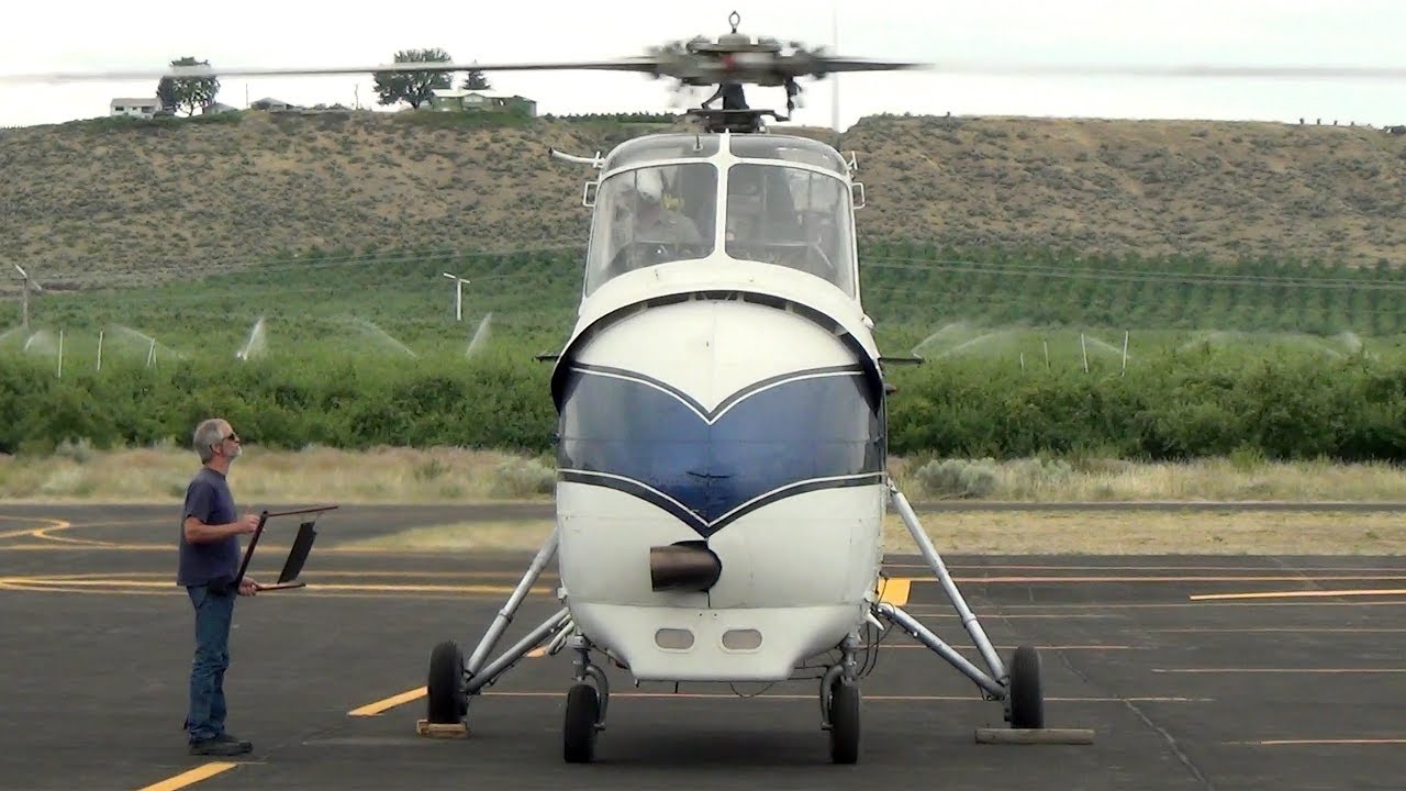 Sikorsky S-55 Rotor Blade Tracking
