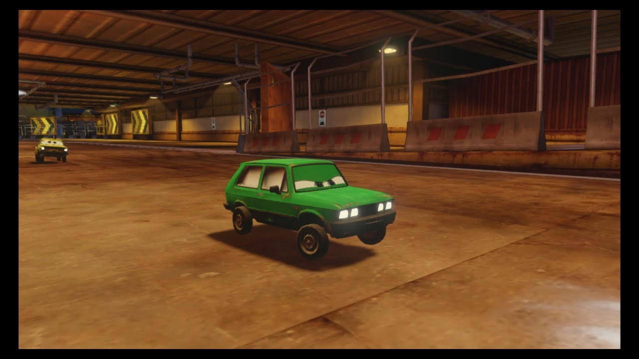 Cars 2 The video game Hugo vs The lemons