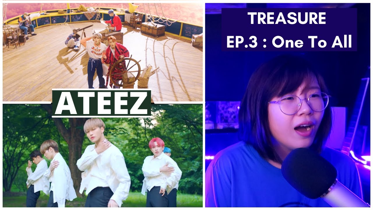 ATEEZ 'TREASURE EP.3 : One To All' Album Listen + ILLUSION MV + UTOPIA MV + AURORA MV | REACTION