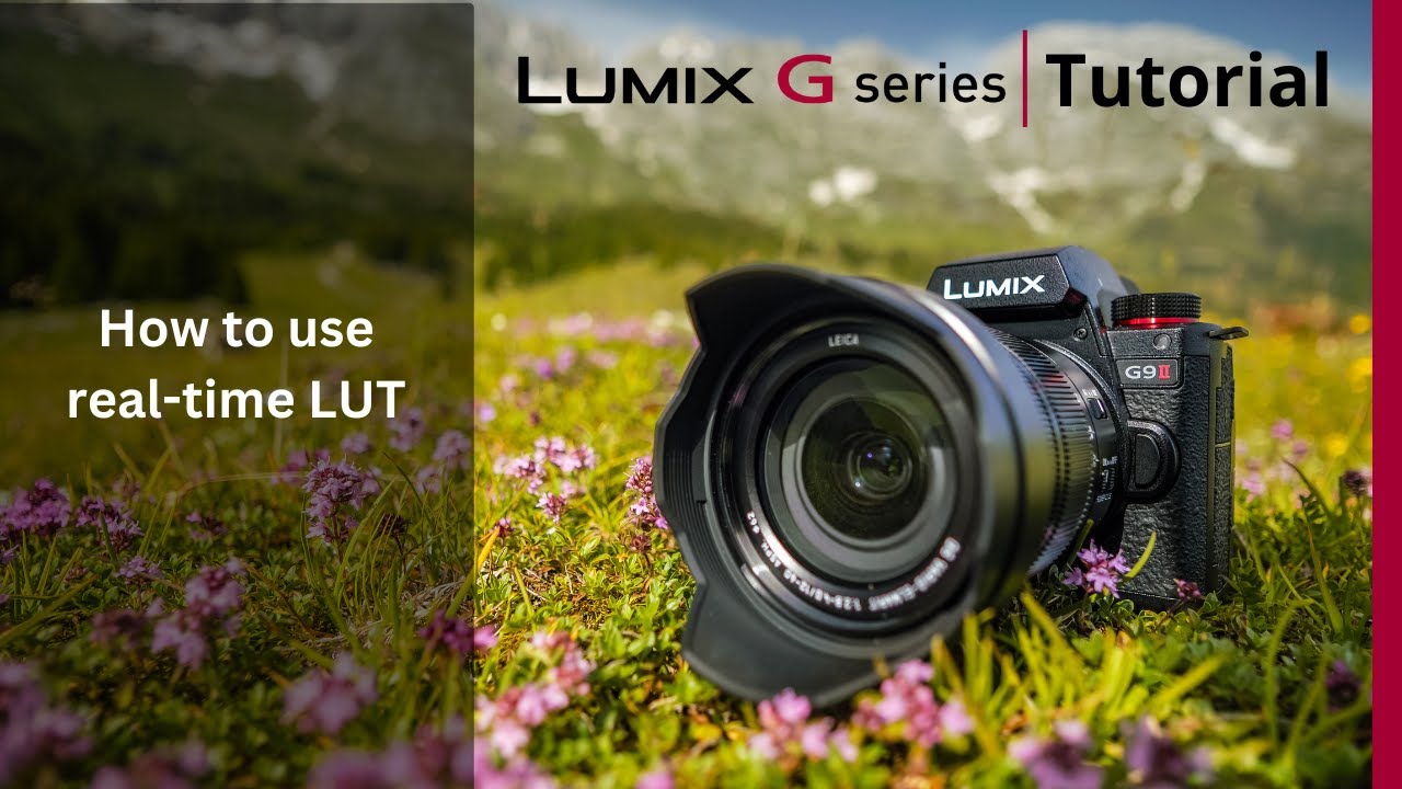 How to use real-time LUT on the LUMIX G9II